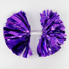Помпон для чирлидинга, 1 шт., фиолетовый голография - Фото 3