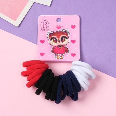 Резинки для волос «Венди», набор 20 шт., милашка, 2.5 см