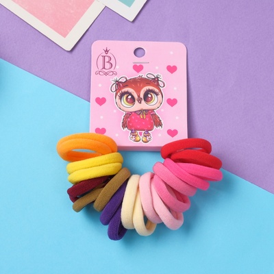 Резинки для волос «Венди», набор 20 шт., милашка, 2.5 см, нежность