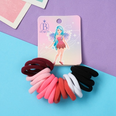 Резинки для волос «Фея Мила», набор 20 шт., 2.5 см