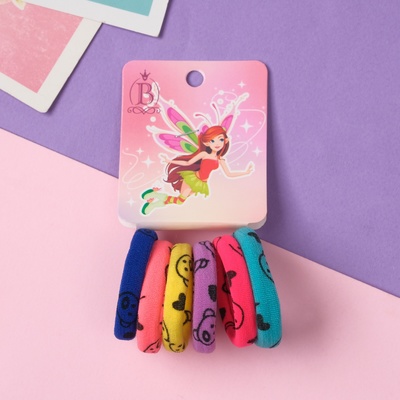 Резинки для волос «Фея Джул», набор 6 шт., 4 см, мишки