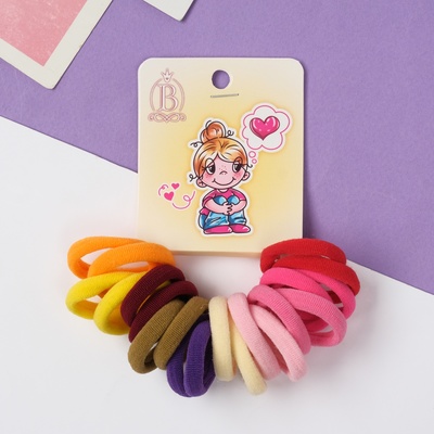 Резинки для волос «Амурные дела», набор 20 шт., мечты, 2.5 см, яркие