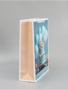 Пакет подарочный ламинированный вертикальный «Торт», 33×42×10 см  (артикул 10321697)  большой выбор товаров оптом и в розницу по низким ценам с доставкой