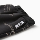 Костюм детский с начёсом (толстовка, брюки) KAFTAN Level up, размер 30 (98-104 см), серый - Фото 11