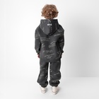 Костюм детский с начёсом (толстовка, брюки) KAFTAN Level up, размер 30 (98-104 см), серый - Фото 5