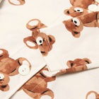 Пижама детская (рубашка и брюки) KAFTAN "Мишка", р.34 (122-128) - фото 25512331