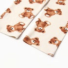 Пижама детская (рубашка и брюки) KAFTAN "Мишка", р.34 (122-128) - фото 25512332