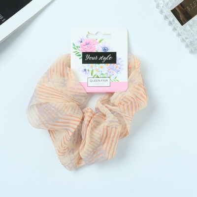 Резинка для волос QF «Орбита», нежность весна, 10 см