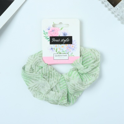 Резинка для волос QF «Орбита», нежность лето, 10 см