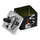 Пепельница для дома бездымная «Череп», для сигарет и стиков, 9×9×13 см - Фото 2