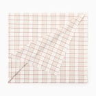 Скатерть «Этель» Bright cage, 149×180 см, 100% хлопок, рогожка 186 г/м² - Фото 4