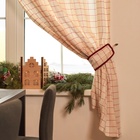 Шторы для кухни с подхватами «Этель» Bright cage 150×180 см, комплект - 2 шт., 100% хлопок  (артикул 10658873)  большой выбор товаров оптом и в розницу по низким ценам с доставкой