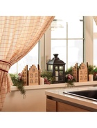 Шторы для кухни с подхватами «Этель» Bright cage, 150×180 см, комплект - 2 шт., 100% хлопок - Фото 7