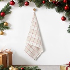 Полотенце новогоднее «Этель» «Bright cage» 40×73 см, 100% хл, рогожка 186 г/м² - Фото 1