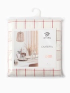 Скатерть «Этель» Bright cage, 149×250 см, 100% хлопок, рогожка 186 г/м² - Фото 12