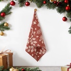 Полотенце новогоднее «Этель» «New Year's plants» 40×73 см, 100% хл, рогожка 186 г/м² - Фото 1