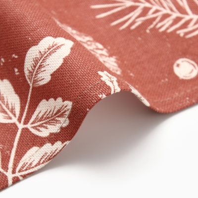 Полотенце новогоднее «Этель» «New Year's plants» 40×73 см, 100% хл, рогожка 186 г/м²