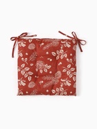 Подушка на стул «Этель» Plants, 40×40 см, красная - Фото 4