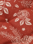 Подушка на стул «Этель» Plants, 40×40 см, красная 10658895