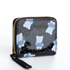 Кошелёк детский на молнии, чёрный - Фото 2