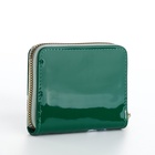 Кошелёк на молнии «Мишки», зелёный - Фото 4
