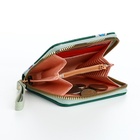 Кошелёк на молнии «Мишки», зелёный - Фото 7