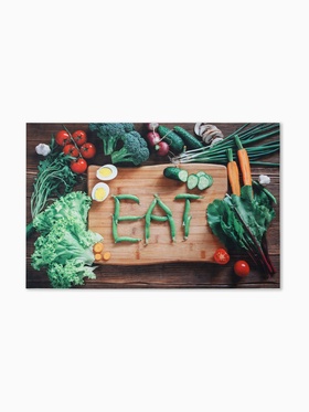 Коврик для кухни Этель «EAT», 38×58 см