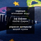 Новый год. Символ года. Змея. Полотенце Доляна "Пусть все мечты исполнятся" 28х46 см, 100% хл, рогожка 164 г/м2 - фото 5280270