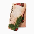 Полотенце «Доляна. Любви в новом году», 28×46 см, 100% хлопок, рогожка 164 г/м² - Фото 6