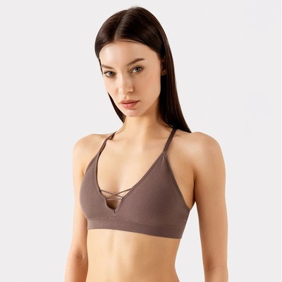 Бюстье женское Mark Formelle, коричневое, размер 44 (S)