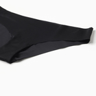 Трусы женские слипы (бесшовные), цвет черный, р-р 44 (S) - фото 25345307