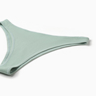 Трусы женские бразилиана, цвет яблочно-мятный, р-р 44 (S) - фото 25345392