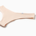 Трусы женские бразилиана, цвет жасмин, размер 44 (S) - фото 25465699