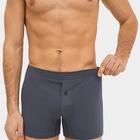 Трусы мужские шорты, цвет графит , р-р 54 (XXL) - фото 25345597