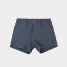 Трусы мужские шорты, цвет графит , р-р 54 (XXL) - фото 25345600