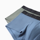 Набор мужских трусов боксеры (2 шт.), цвет агава/деним, р-р 52 (XL) - фото 25345691