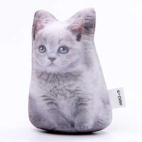 Антистресс игрушка «Котёнок серый»