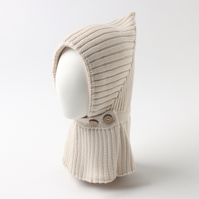 Шапка-шлем детская «Крошка Я», размер 42-44, молочная