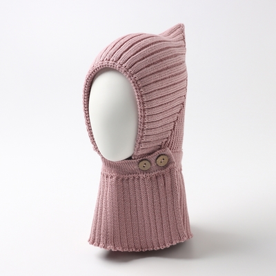 Шапка-шлем детская «Крошка Я», размер 44-46, пудровая