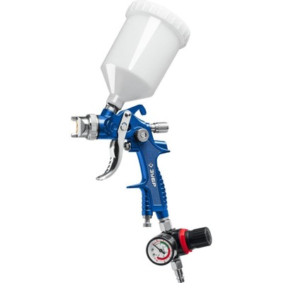 Краскопульт ЗУБР PRO, пневматический, профессиональный, HVLP, c верхним бачком, 1.4 мм