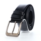 Ремень мужской, 120×3.5 см, винт, пряжка металл, чёрный - Фото 2