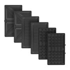 Мультипекарь Kitfort КТ-3610-3, 800 Вт, венские вафли/гриль/сэндвичи, чёрно-жёлтый 10422555 - фото 16465738