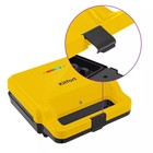 Мультипекарь Kitfort КТ-3610-3, 800 Вт, венские вафли/гриль/сэндвичи, чёрно-жёлтый 10422555 - фото 16465740