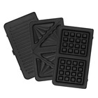 Мультипекарь Kitfort КТ-3627, 1200 Вт, венские вафли/гриль/сэндвичи, синий 10661072 - фото 16465785