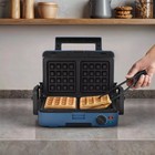 Мультипекарь Kitfort КТ-3627, 1200 Вт, венские вафли/гриль/сэндвичи, синий 10661072 - фото 16465786