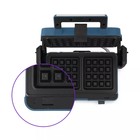 Мультипекарь Kitfort КТ-3627, 1200 Вт, венские вафли/гриль/сэндвичи, синий 10661072 - фото 16465788