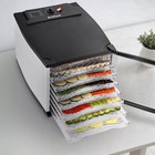 Сушилка для овощей и фруктов Kitfort КТ-1970, 800 Вт, 8 ярусов, регулировка t°, чёрная - фото 25357428