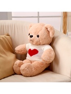 Мягкая игрушка «Медведь», в белой кофте, 50 см - Фото 4