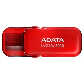 Флешка A-Data 32GB UV240 AUV240-32G-RRD USB2.0 красный