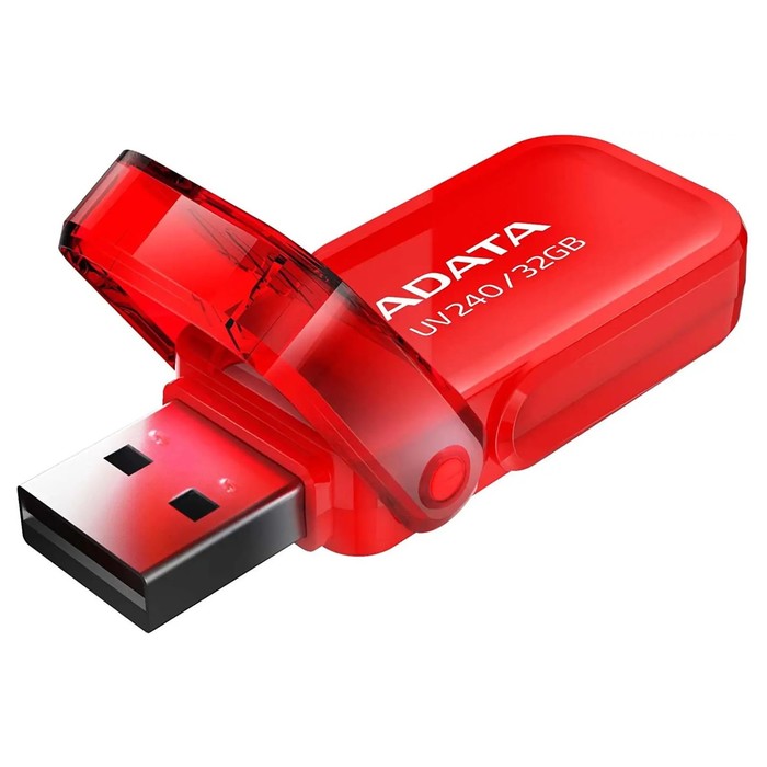 Флешка A-Data 32GB UV240 AUV240-32G-RRD USB2.0 красный - фото 51649551